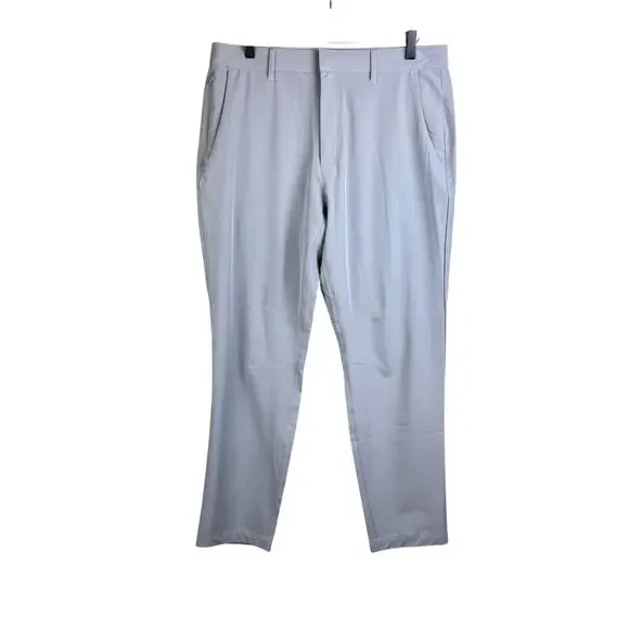 Fabletics 31x30 The Only Pant Gray Lightweight Pull On Mid Rise Pants 5 Pocket - Picture 3 of 11